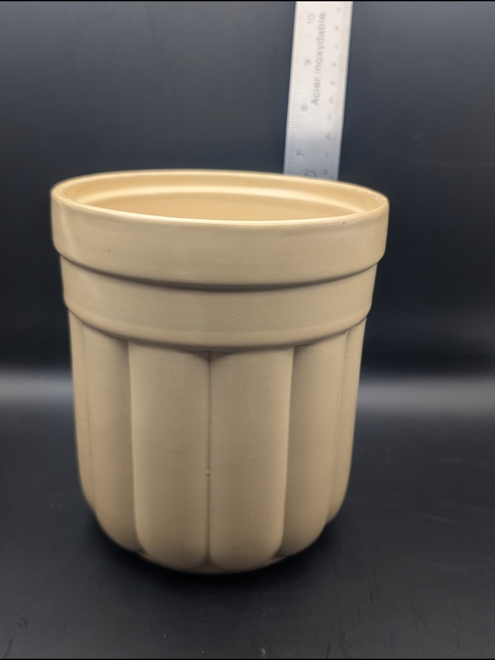 VTG Fine Stoneware Jar Japan